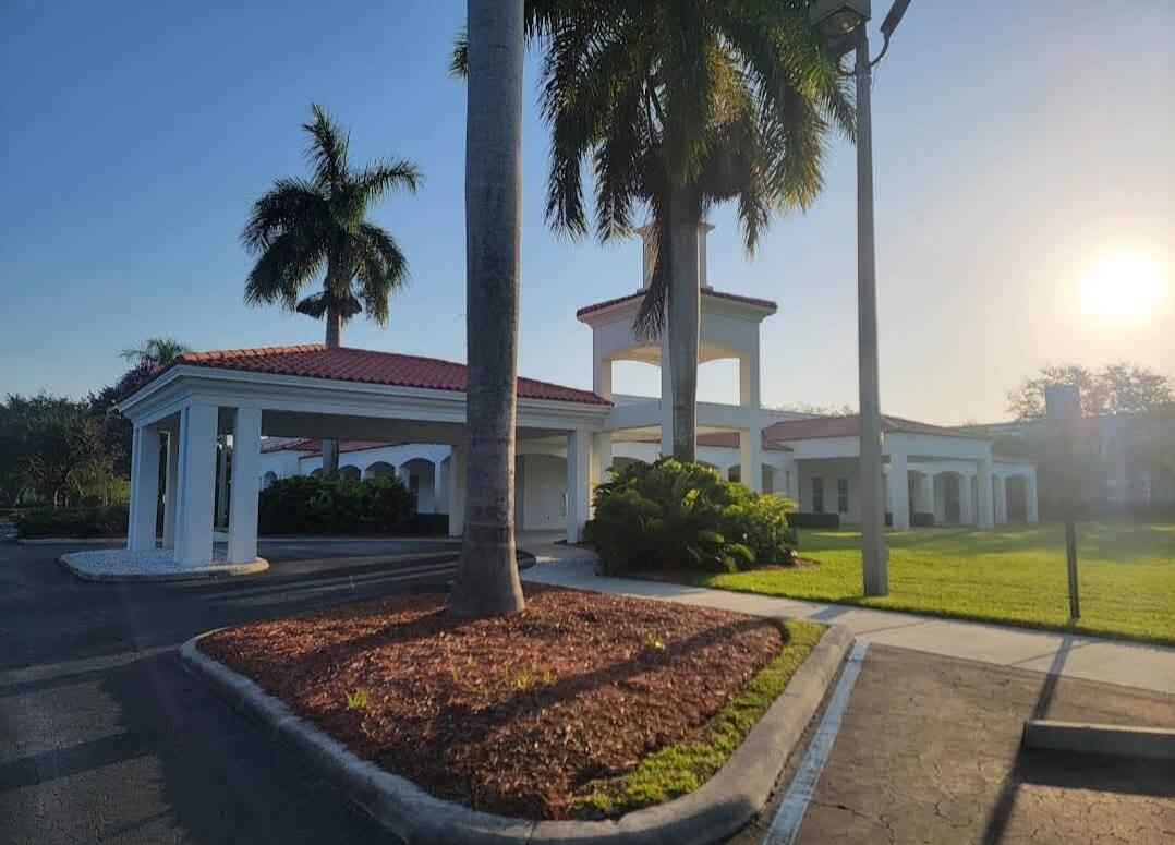 church outside photo view