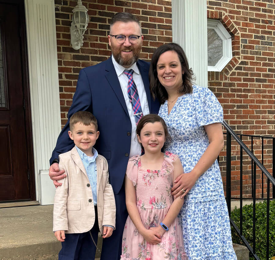 luke peterson with family