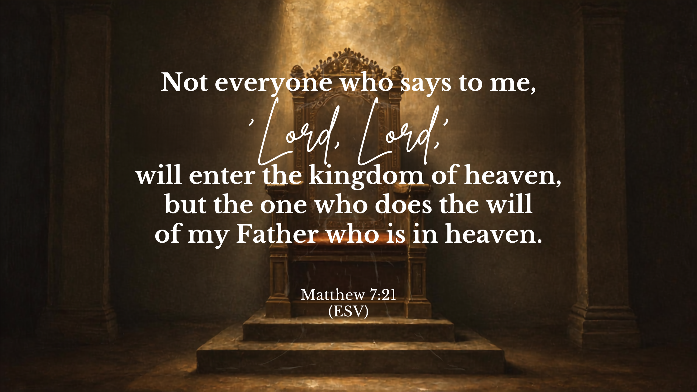 matthew 7:21