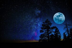 Creation Moon and Stars